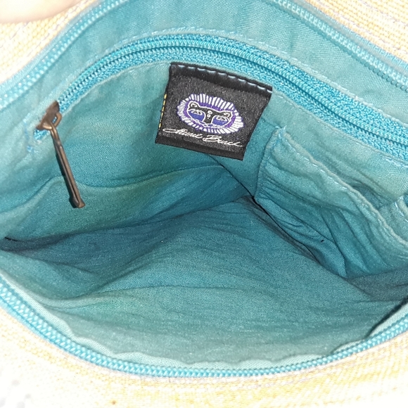 Laurel Burch Blue Indigo Cats ShoulderBag / Tote - Picture 12 of 12